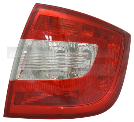 TYC Baglygte 1114278012 venstre for SKODA