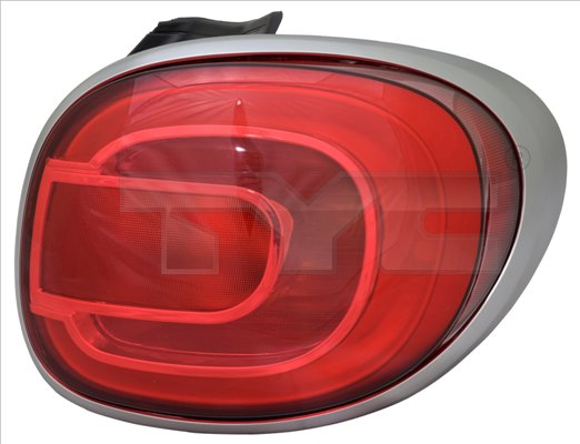 TYC Baglygte 1112363162 LED højre for FIAT