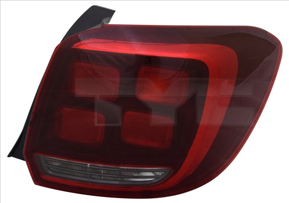 TYC Baglygte 1114698012 venstre for DACIA