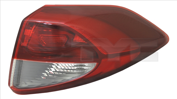 TYC Baglygte 116851152 højre for HYUNDAI