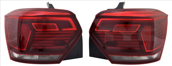 TYC Baglygte 1114702062 LED venstre for VW