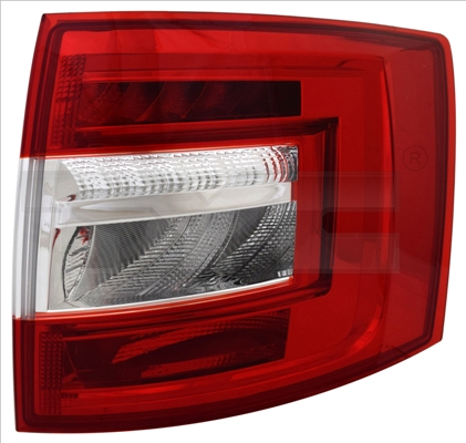 TYC Baglygte 1114596062 venstre for SKODA