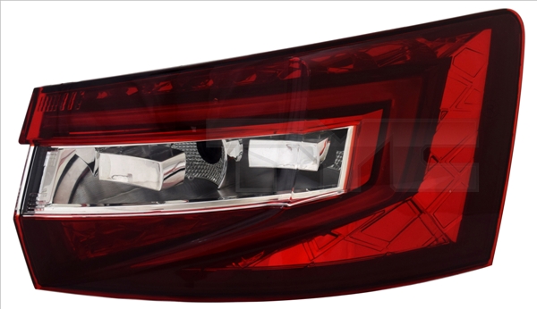 TYC Baglygte 1115336062 LED venstre for SKODA