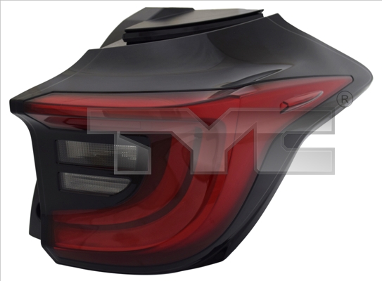 TYC Baglygte 1115378012 LED venstre for TOYOTA