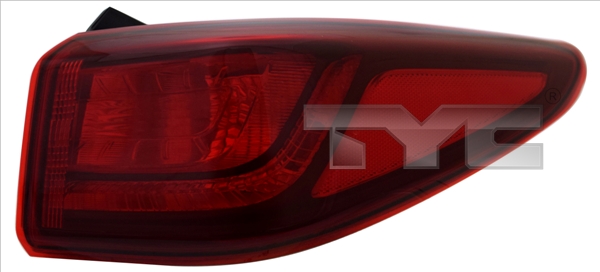 TYC Baglygte 119410152 P21/5W venstre for HYUNDAI