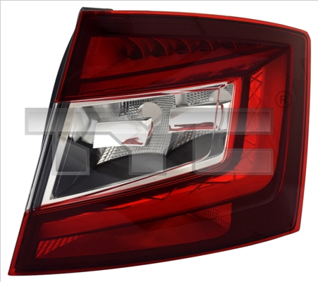 TYC Baglygte 1115319062 H21W højre for SKODA