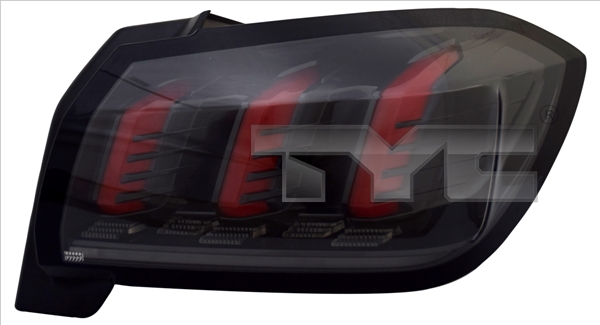 TYC Baglygte 1115370002 LED venstre for PEUGEOT