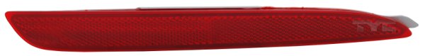 TYC Reflektor 17-0272-00-9 bagved til venstre for MAZDA