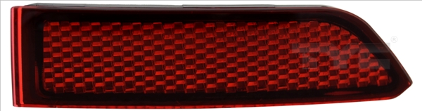 TYC Reflektor 17-5970-00-6 bagved til venstre for VW
