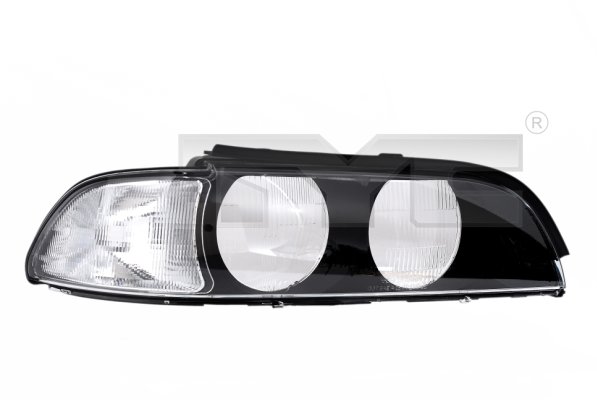 TYC Lygteglas, forlygte 20-0380-LA-1 venstre for BMW
