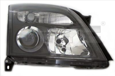 TYC Forlygte 200286152 H7/H7 venstre for OPEL