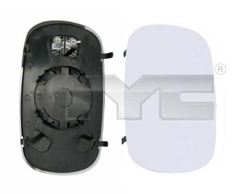 TYC Spejlglas, udvendig spejl 30900591 på begge sider for FIAT