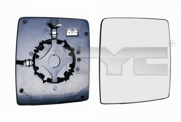 TYC Spejlglas, udvendig spejl 32500821 venstre for OPEL