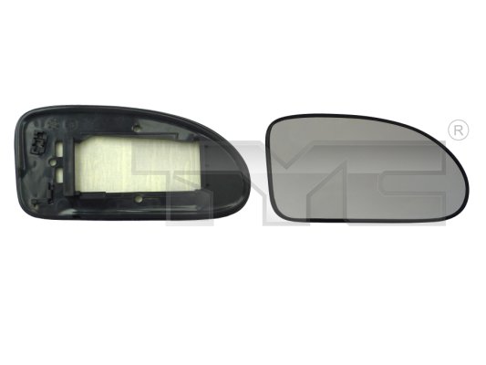 TYC Spejlglas, udvendig spejl 31000271 højre for FORD