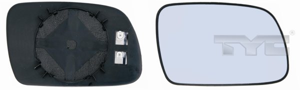 TYC Spejlglas, udvendig spejl 32600821 venstre for PEUGEOT