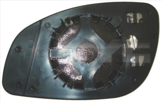 TYC Spejlglas, udvendig spejl 32501001 venstre for OPEL GENERAL MOTORS