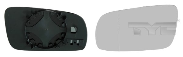 TYC Spejlglas, udvendig spejl 33700141 venstre for VW/SEAT