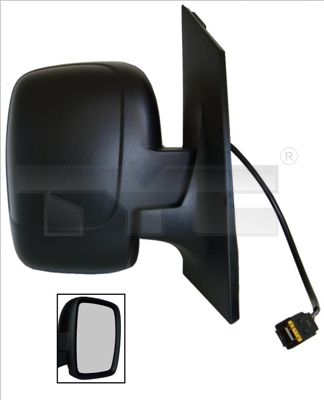 TYC Sidespejl 3090086 venstre for PEUGEOT FIAT