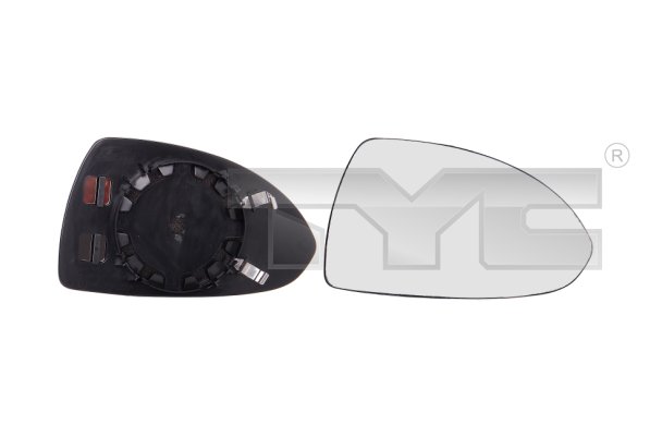 TYC Spejlglas, udvendig spejl 32500921 venstre for OPEL GENERAL MOTORS