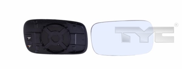 TYC Spejlglas, udvendig spejl 33701101 venstre for VW