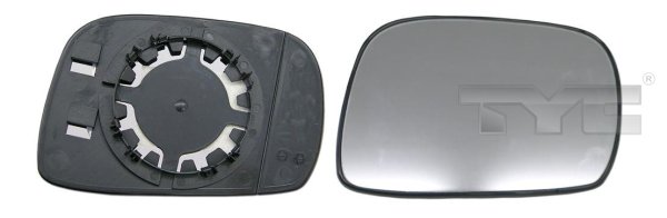 TYC Spejlglas, udvendig spejl 32500561 venstre for OPEL SUZUKI