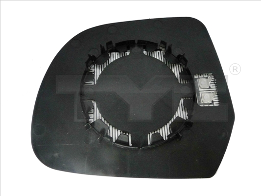 TYC Spejlglas, udvendig spejl 32801781 venstre for NISSAN DACIA