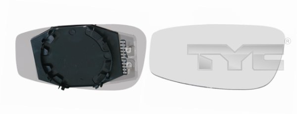 TYC Spejlglas, udvendig spejl 30900541 venstre for FIAT