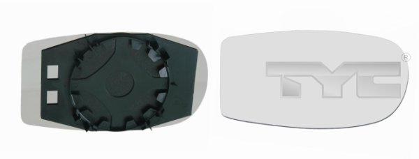 TYC Spejlglas, udvendig spejl 30900231 på begge sider for FIAT