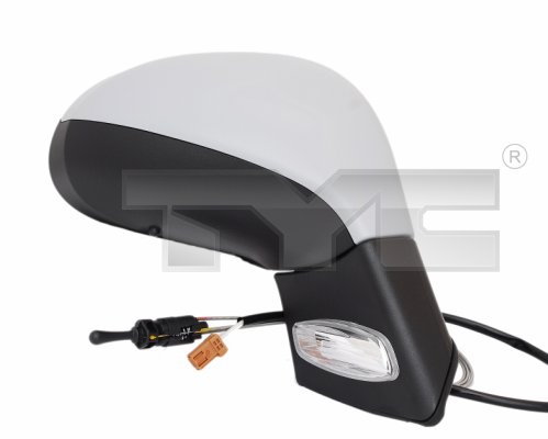 TYC Sidespejl 3260086 venstre for PEUGEOT