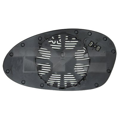 TYC Spejlglas, udvendig spejl 30300951 højre for BMW