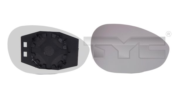TYC Spejlglas, udvendig spejl 30900641 venstre for FIAT