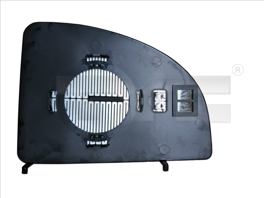 TYC Spejlglas, udvendig spejl 30901401 venstre for FIAT PEUGEOT