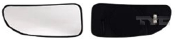 TYC Spejlglas, udvendig spejl 30901421 venstre for FIAT PEUGEOT