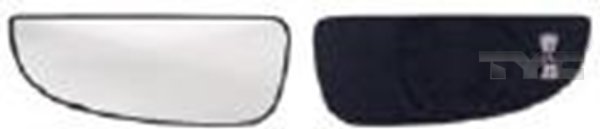 TYC Spejlglas, udvendig spejl 30901461 venstre for FIAT PEUGEOT