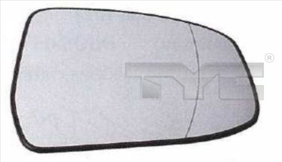 TYC Spejlglas, udvendig spejl 31001181 venstre for FORD