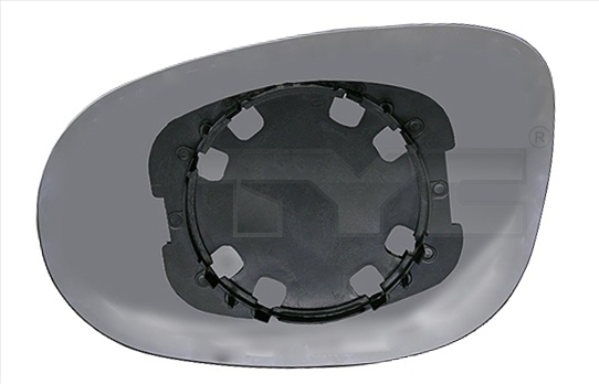TYC Spejlglas, udvendig spejl 31001411 højre for FORD