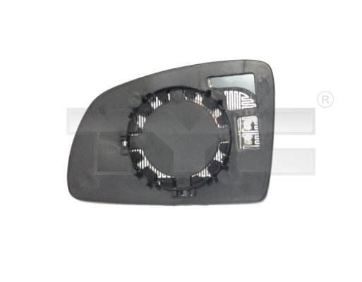 TYC Spejlglas, udvendig spejl 32500681 venstre for OPEL GENERAL MOTORS