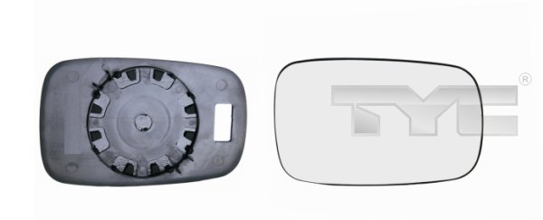 TYC Spejlglas, udvendig spejl 32801021 venstre for RENAULT