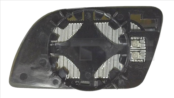 TYC Spejlglas, udvendig spejl 33700641 venstre for VW