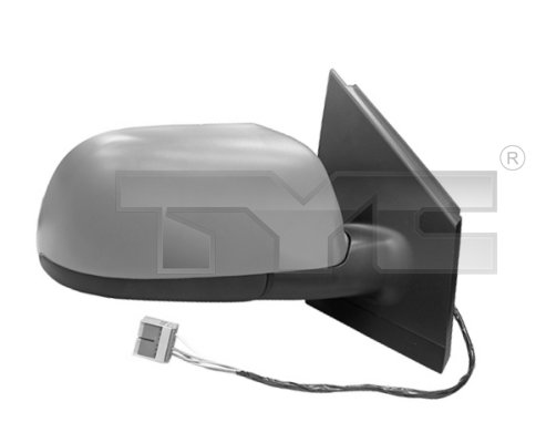 TYC Sidespejl 3370168 venstre for VW