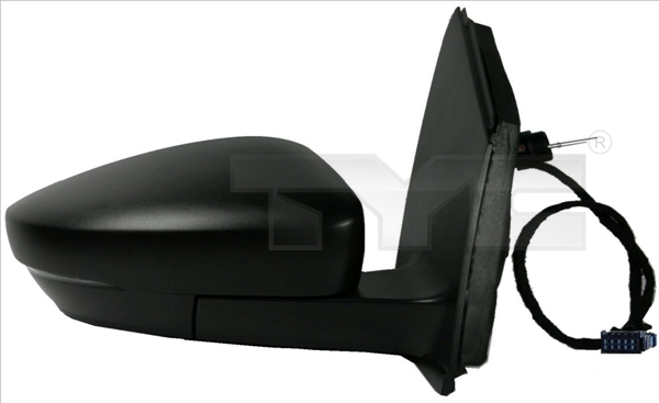 TYC Sidespejl 3370186 venstre for VW