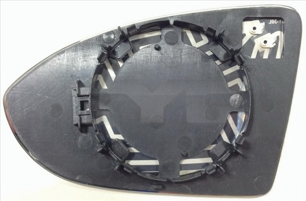 TYC Spejlglas, udvendig spejl 33702341 venstre for VW