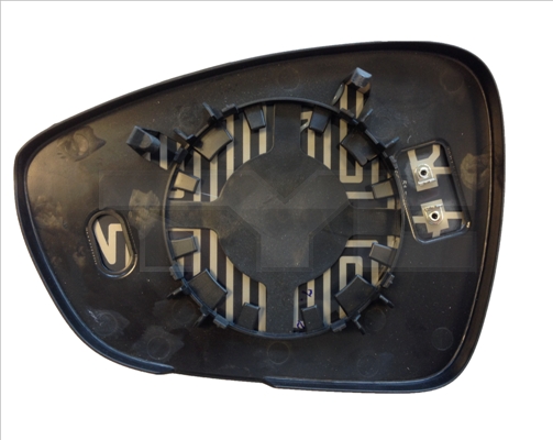 TYC Spejlglas, udvendig spejl 30501761 venstre for DS