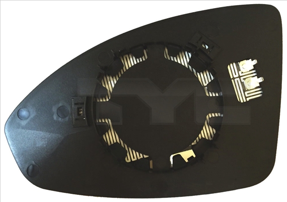 TYC Spejlglas, udvendig spejl 30600151 højre for CHEVROLET