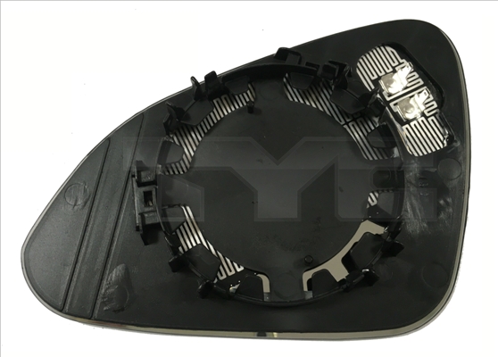 TYC Spejlglas, udvendig spejl 32501121 venstre for OPEL GENERAL MOTORS