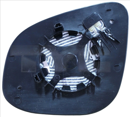 TYC Spejlglas, udvendig spejl 32802031 højre for MERCEDES-BENZ NISSAN RENAULT