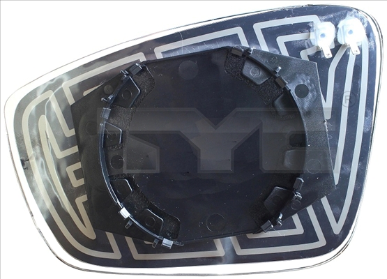TYC Spejlglas, udvendig spejl 33200581 venstre for SKODA