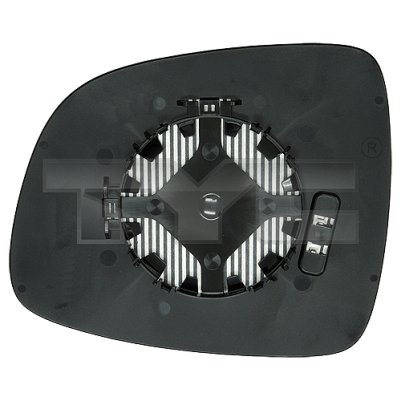 TYC Spejlglas, udvendig spejl 33500161 venstre for FIAT SUZUKI