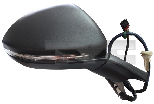 TYC Sidespejl 3370242 venstre for VW