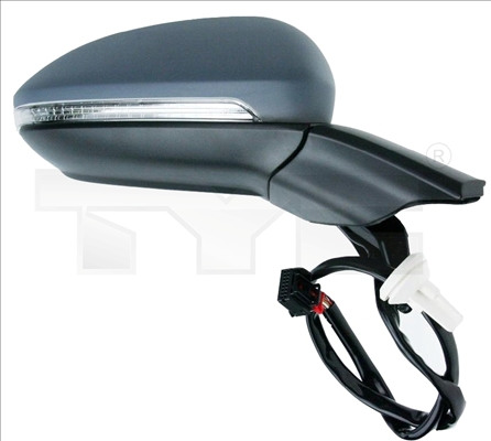 TYC Sidespejl 3370244 venstre for VW